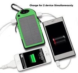 China 10000mAh Solar panel Charger for mobile phone Ipad, waterproof, shockproof,dustproof supplier
