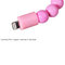 Wearable Bracelet Micro USB Cable 1ft 24cm Charger Bead Sync Data Extra Charging Line supplier