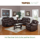 Recliner Sofa,Loveseat,Recliners,Chair,Leather Brown Sofa set,Bonded leather sofa,Air Leather Sofas with Console