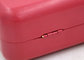 Handmade Acrylic Splic Wooden Box Clutch Pink Stripe And Closure For Women supplier