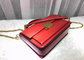 Mini Style Red Color Womens Shoulder Handbags With Handle , Genuine Cow Leather supplier