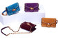Polished Leather Single Womens Shoulder Handbags , Honeybee Fashion Rivets Handbag supplier