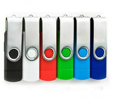 Best Selling High Quality Rectangle Shaped Logo Customized  OTG USB Flash Drive