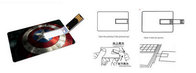 Bulk 1~64GB usb flash memory drive credit card size with custom logo print, USB2.0 card usb flash drives