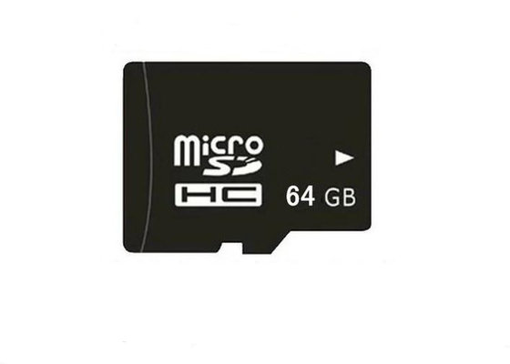 China 15.0 × 11.0 × 1.0mm Memory Micro SD Card 64GB Full Capacity For Dash Camera supplier