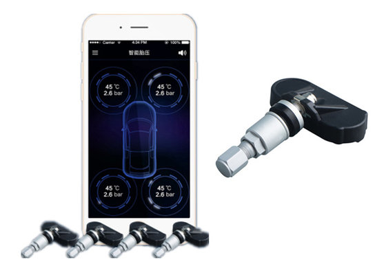 China 4 X Bluetooth Tire Pressure Monitoring System IP67 For Mercedes - Benz Chrysler supplier