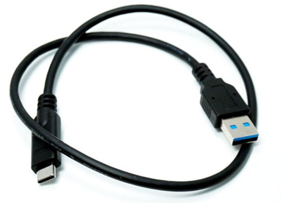 China 1.5 M / 1.8 Meter Micro USB Charging Cable , USB 3.1 Type C Connector 5A 20V supplier