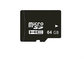 15.0 × 11.0 × 1.0mm Memory Micro SD Card 64GB Full Capacity For Dash Camera supplier