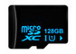 Black / OEM Color Microsdxc 128GB Class 10 633x , UHS I Memory Card For Android Tablets supplier