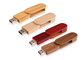 Custom Wooden Pendrive 16GB Flash Drive Rectangle 4GB USB Stick With Logo supplier