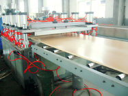 WPC PVC foam board extrusion line WPC PVC advertisement  board production line