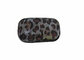 Hard Creative Travel Contact Case With Cool Leopard Pattern Customized Logo supplier