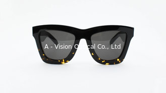 China Oversized big Square Sunglasses Fashion acetate handmade frames for Men Women sun wear UV 400 Vintage design supplier