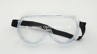 China Non-medical Safety goggles anti-fog PC lens PC frames Coronavirus Medical Protection COVID safety glasses supplier
