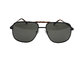 Men's rectangular sunglasses 100% UV protection top bridge 2018 supplier