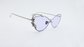Fashion Cateye Sunglasses metal rims One Piece Style Shades Colorful lens UV 400 supplier