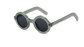 Acetate Polarized Sunglasses Women Men Round Transparent  clear Sun Glasses fashion Unisex eyewear brand design frame supplier