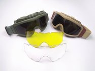 ESS CS outdoor goggles desert windproof goggles tactical 3 lense  Tactical Glasses Eyewear