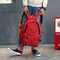 2017 New Canvas Double Shoulder Bag Men'sTravel Backpack For High School Students