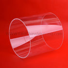 Quartz silica glass tube bar for ozone generator lenth 1200MM diameter 80mm thickness 2mm
