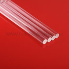 Quartz silica glass tube bar for ozone generator lenth 1200MM diameter 80mm thickness 2mm
