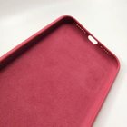 Custom LOGO Cases microfiber cloth lining liquid Silicone Case Cover For iPhone X XR XS Max With Retail Package red