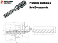 DIN standard plastic injection mold components slide retainer for mould parts SLK 8A AISI