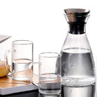 Danish solo glass jug heat-resistant cold kettle large capacity creative juice pot tie pot glass kettle
