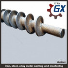 Steel driven end bearing piles