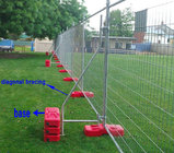 New Zealand standard temporary fence panel used to protect pedestrians
