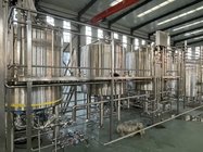 Automated brewing system for microbrewery commercial brewery