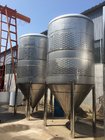 large beer conical fermentation tank from brewing equipment company