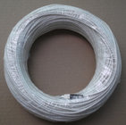 FC optical fiber pigtail,singlemode,LSZH,white,custom-length ,OEM avalible