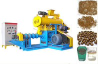 Blue/yellow Fish Feed Extruder FY-DSP80 with 400kg/h production