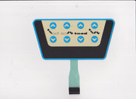Best Polyester Keyboard Flexible Membrane Switch For Appliances / Hospital Equipment