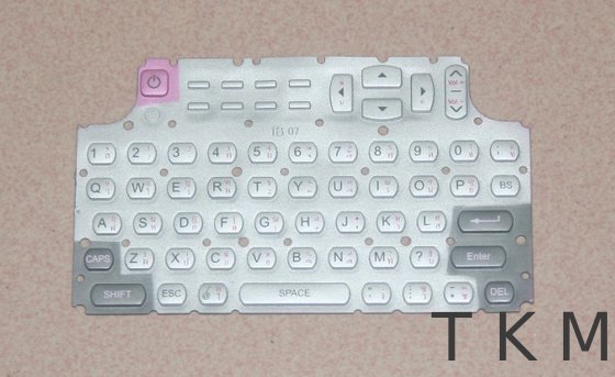China Waterproof White Silicone Rubber Keypad For Mobile Phone , FCC ROHS Approvedon sales