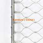 7X7 Rope 1.5mm Mesh 60mm Stainless Steel Flexible Wire Rope Mesh