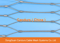 Flexible Stainless Steel  Ferruled Cable Mesh For Balustrade Infilling