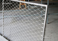 Flexible Stainless Steel Cable Mesh Panels For Balustrade Railing
