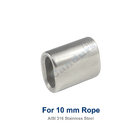 1 mm -18 mm Precision 316 Stainless Steel Crimping Sleeve For Wire Rope Sling