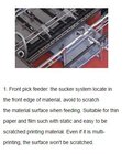 LC720A 380V CE registration precision 0.10mm uv silk screen printing machine Full Automatic Stop Cylinder Screen Press