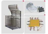 China top 1 screen press JINBAO Brand JB-300 dry-layer rack&net screen frame&Pneumatic mesh Screen Stretching Machinery