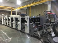 RY480 6C UV Drying Flexo Printing Machine with die cutting station video monitor