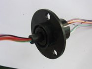 Capsule slip ring with flange OD 22mm with 24 circuits each 2A