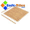 Dark Wood Effect Foam Flooring Tiles supplier