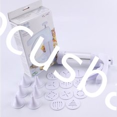 China FBT010605 for wholesales cookie press decoration kit Includes 12 Fit Right cookie disc shapes supplier