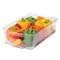 6 Piece Refrigerator and Freezer Stackable Storage Organizer Bins with Handles supplier