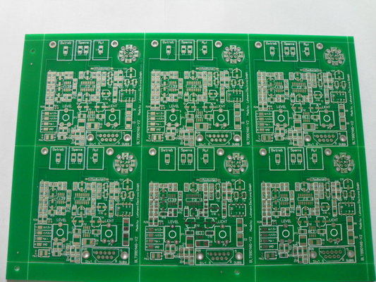 China RoHS OEM Green Solder Double Layer PCB Printed Circuit Board with BGA SMT Supplier