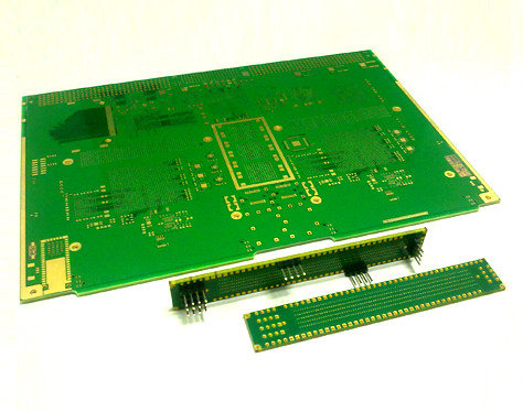 China Green Solder Mask Prototype High Density Interconnect HDI PCB High TG Material 20 Layer Board Supplier