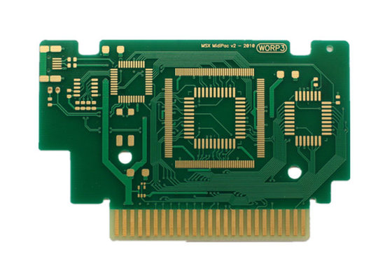 China Lower cost 94vo fr4 double side PCB manufacturer,printed circuit board in 2 layer Supplier